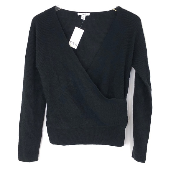 NWT BAR III Surplice On/Off Shoulder Sweat #UU5 - Picture 2 of 7